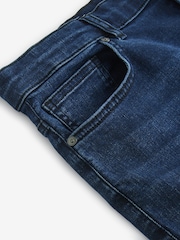 Bardzo ciemny niebieski - Regular Tapered Fit Classic Stretch Jeans - Image 8 of 11