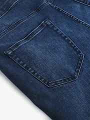 Bardzo ciemny niebieski - Regular Tapered Fit Classic Stretch Jeans - Image 9 of 11