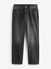 Washed Black Hourglass Rigid Straight Leg 100% Cotton Jeans - Image 6 of 7