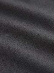 Charcoal Grey Drawstring Waist Tie Front Wide Leg Trousers - Image 7 of 7