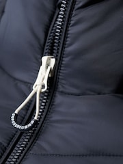Superdry Blue Hooded Fuji Padded Jacket - Image 4 of 7