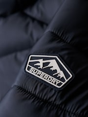 Superdry Blue Hooded Fuji Padded Jacket - Image 5 of 7