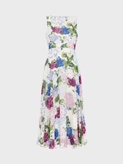 Hobbs White Petite Petite Carly Dress - Image 4 of 4