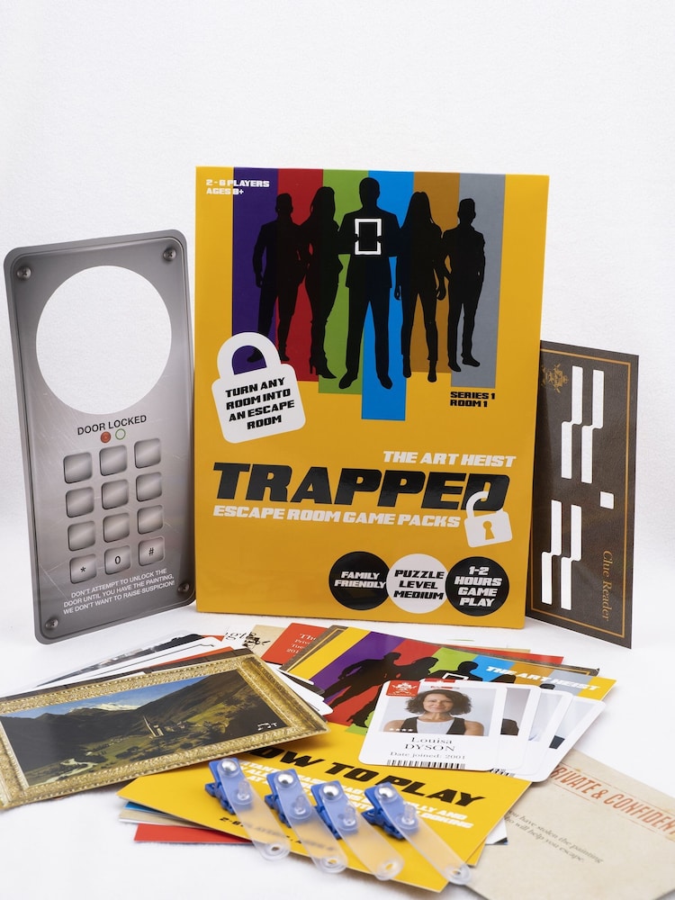 Golden Bear Trapped Escape Room Game Art Heist - Image 2 of 5