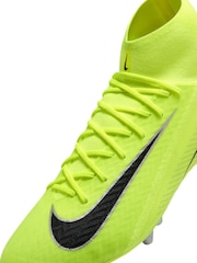 Nike Volt/Black Adults Mercurial Superfly 10 Academy Artificial Ground Football Boots - Image 9 of 11