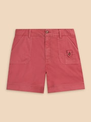 White Stuff Red Mollie Combat Shorts - Image 5 of 6