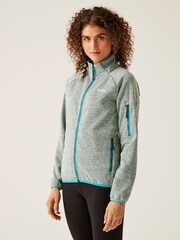 Regatta Green Ravenhill Full Zip Fleece - Image 1 of 7