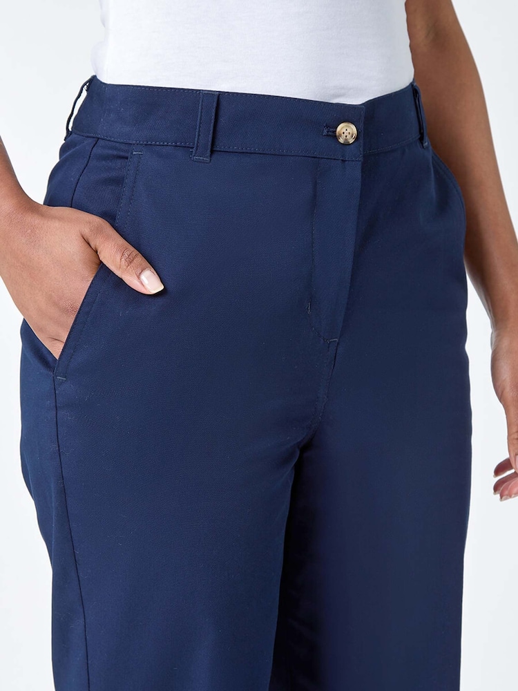 Roman Cotton Blend Stretch Chino Trousers - Imagen 5 de 5 Roman Cotton Blend Stretch Chino Trousers - Imagen 5 de 5