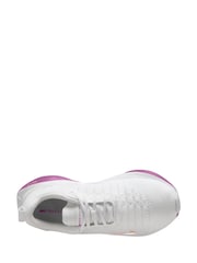 Nike White/Purple Infinity RN 4 Road Running Trainers - Image 3 of 4