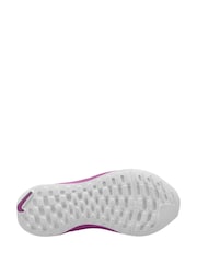 Nike White/Purple Infinity RN 4 Road Running Trainers - Image 4 of 4