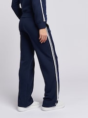 U.S. Polo Assn. Blue Womens Stripe Trim Flare Joggers - Image 2 of 8