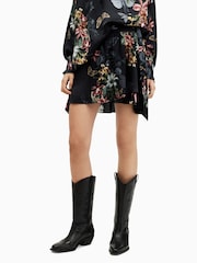 AllSaints Black Maria Sanibel Skirt - Image 2 of 5
