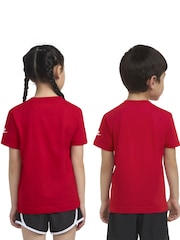 Nike Red Futura Little Kids T-Shirt - Image 2 of 5
