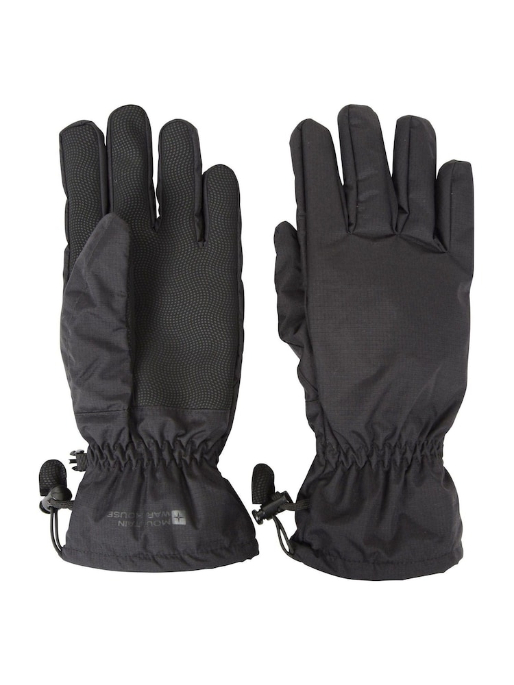 Mountain Warehouse Black Mens Classic Waterproof Gloves - Image 2 of 5