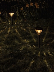 SolarCentre Black Cleveland Solar Garden Outdoor Lights - Image 1 of 2