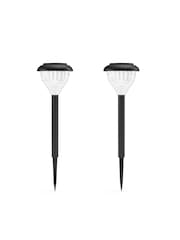 SolarCentre Black Cleveland Solar Garden Outdoor Lights - Image 2 of 2