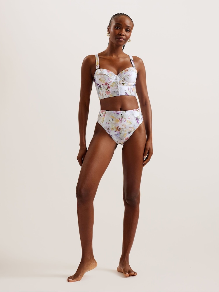 Удлиненный бикини-топ Ted Baker Ulania - Изображение 1 из 5