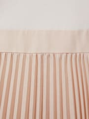 Reiss Ivory/Nude Marnie Hybrid Knitted Midi Dress - Image 5 of 5