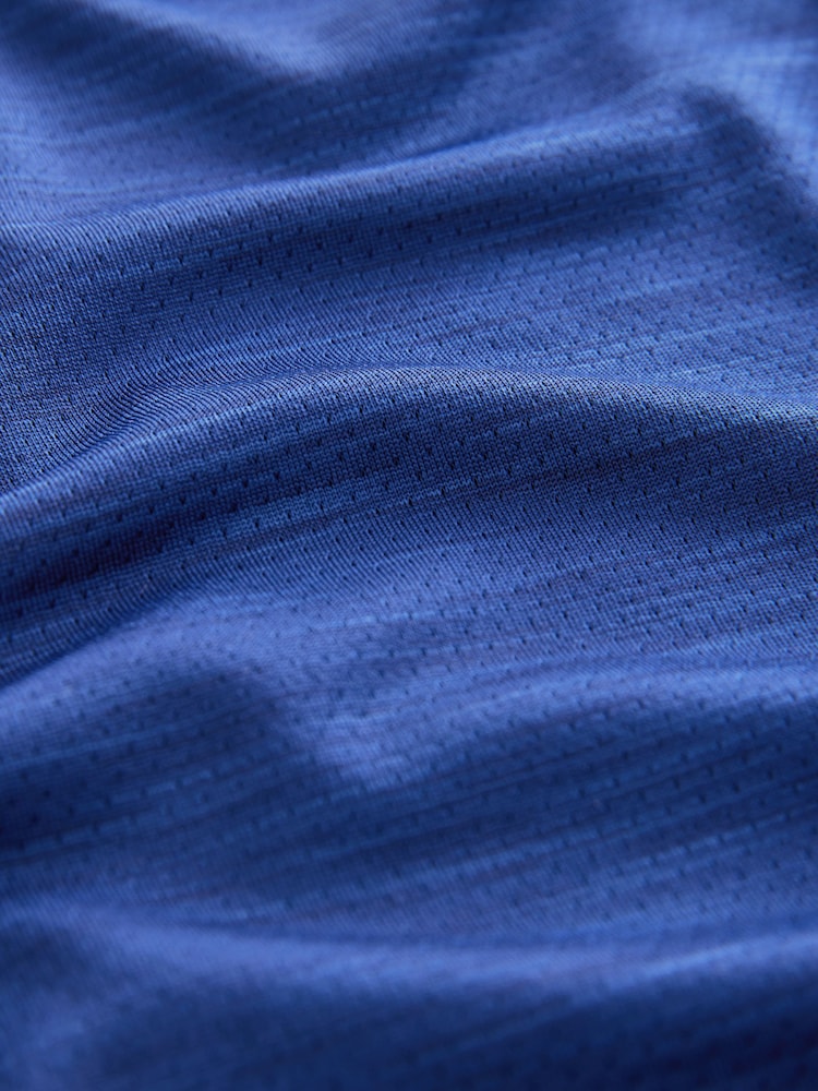 Bleu - Polos d’entraînement en maille Active Golf - Image 6 of 7