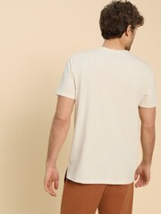 White Stuff White Monkey On A Bike Graphic 100% Cotton T-Shirt - Image 2 of 7