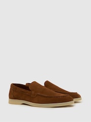 Schuh Phillip Suede Loafers - Image 2 of 4