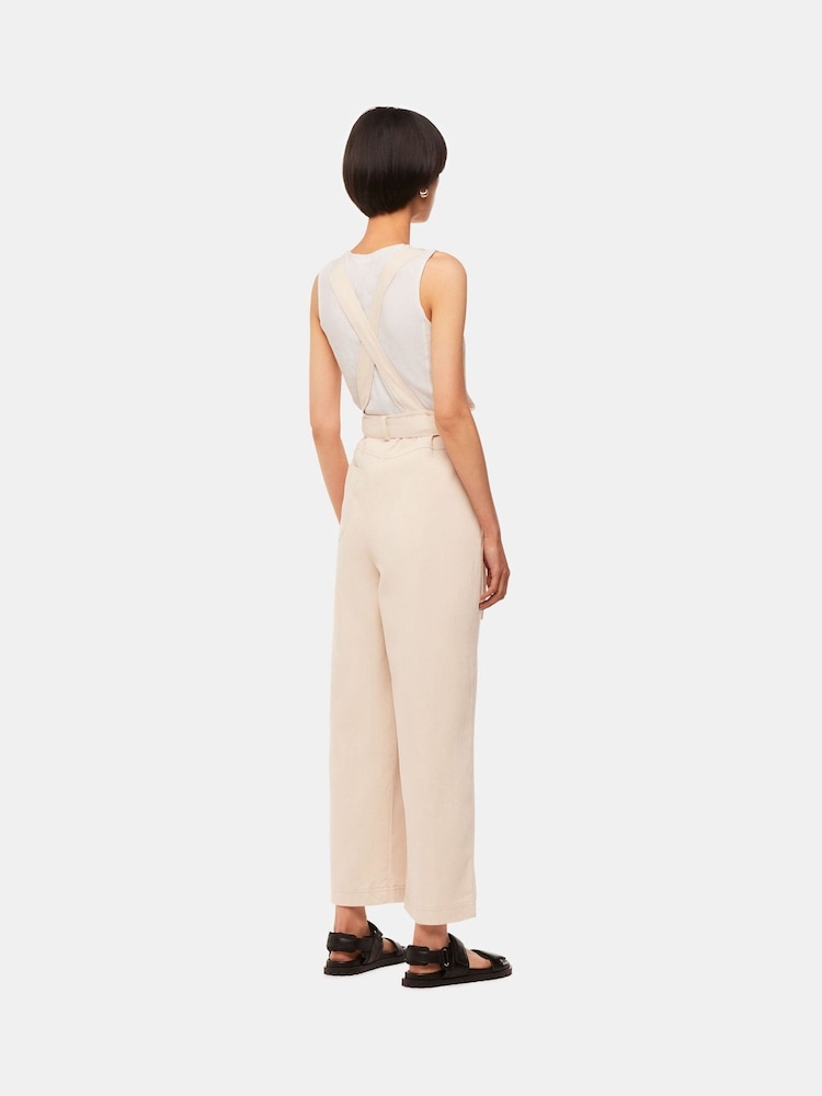 Whistles Blake White Dungarees - Image 2 of 5