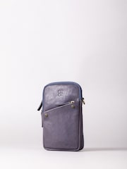 Lakeland Leather Blue Harstone Travel Bag - Image 1 of 7