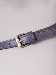 Lakeland Leather Blue Harstone Travel Bag - Image 5 of 7