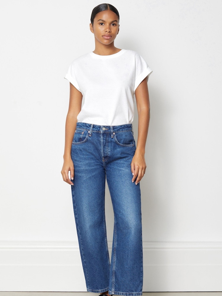 Albaray Boyfriend Blue Jeans - Image 1 of 4 Albaray Boyfriend Blue Jeans - Image 1 of 4