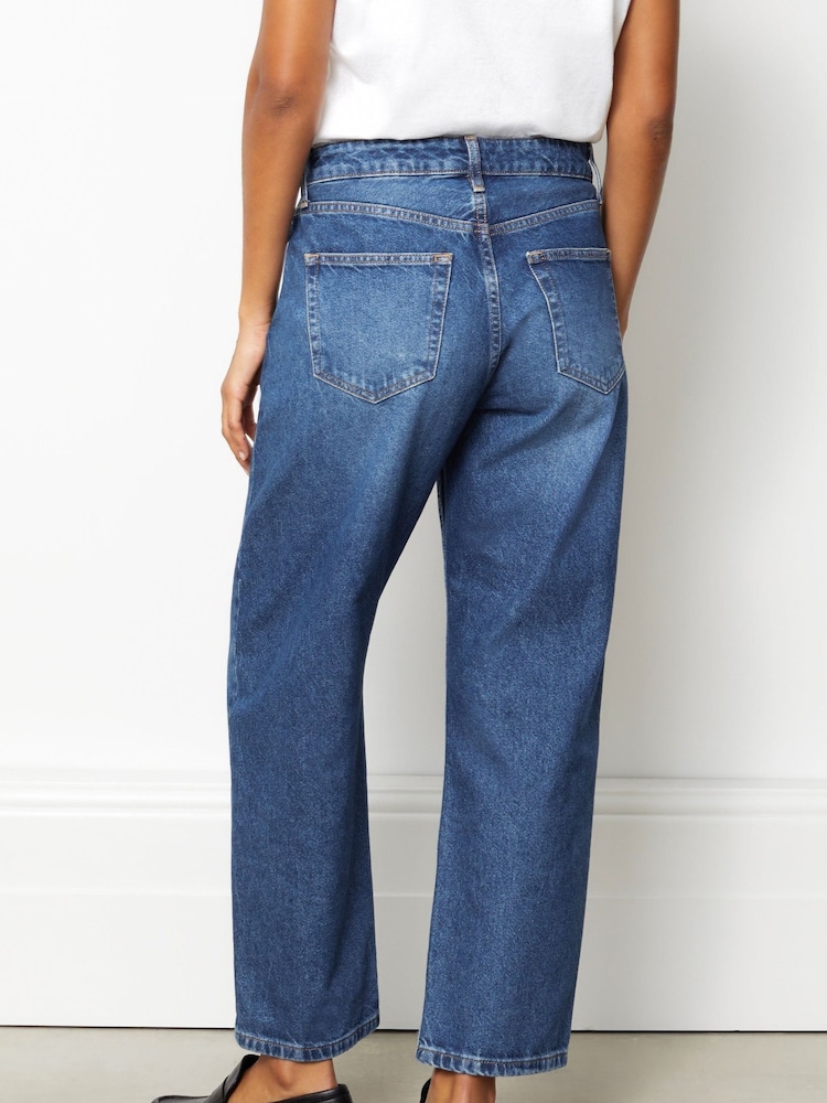 Albaray Boyfriend Blue Jeans - Image 2 of 4 Albaray Boyfriend Blue Jeans - Image 2 of 4