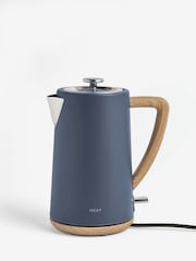 Blue Bronx Wood Effect Kettle - Image 6 of 7