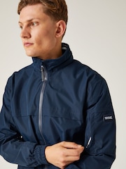 Regatta Dark Blue Shorebay II Waterproof Jacket - Image 5 of 9