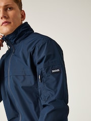 Regatta Dark Blue Shorebay II Waterproof Jacket - Image 6 of 9