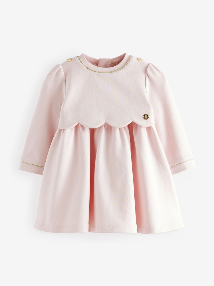 rožnata - Baker by Ted Baker rožnata pokrovača Ponte obleka - Slika 1 iz 7