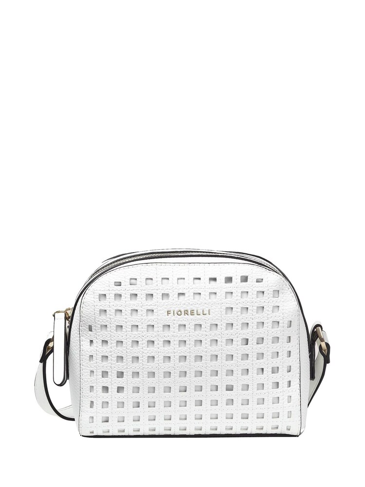 Fiorelli Anouk Crossbody Cut Out White Bag - Image 1 of 4