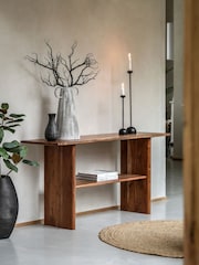 Gallery Home Natural Eddleston Console Table - Image 1 of 6