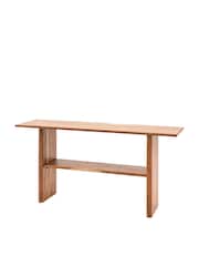 Gallery Home Natural Eddleston Console Table - Image 5 of 6