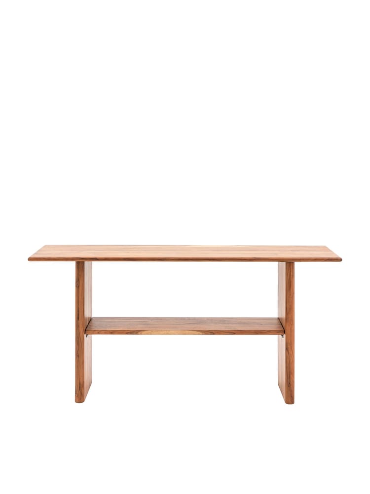 Gallery Home Natural Eddleston Console Table - Image 6 of 6