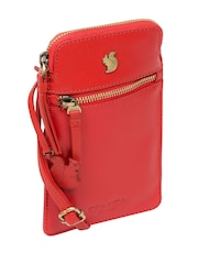Conkca Bambino Leather Cross-Body Phone Bag - Image 6 of 8