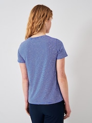 Crew Clothing, Perfect, Slub-T-Shirt mit V-Ausschnitt aus 100 % Baumwolle - Bild 2 von 5