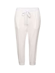 Kaffe Naya Capri Cropped 100% Cotton Trousers - Image 5 of 6
