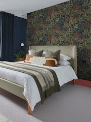 Graham & Brown Blue Jardin Botanico Wallpaper Sample - Image 1 of 3
