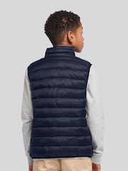 U.S. Polo Assn. Blue Bound Quilted Boys Gilet - Image 2 of 6