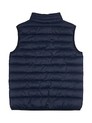 U.S. Polo Assn. Blue Bound Quilted Boys Gilet - Image 5 of 6