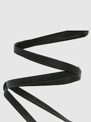 Schuh Terry Toe Loop Strappy Black Sandals - Image 2 of 3