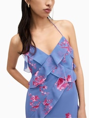 AllSaints Pink Marina Iona Dress - Image 5 of 5