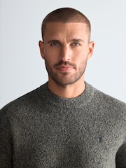 Grün - Premium-Pullover aus 100 % Lambswool, Regular Fit - Bild 1 von 5