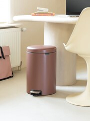 Brabantia Satin Taupe Pedal Bin NewIcon 20L - Image 1 of 6