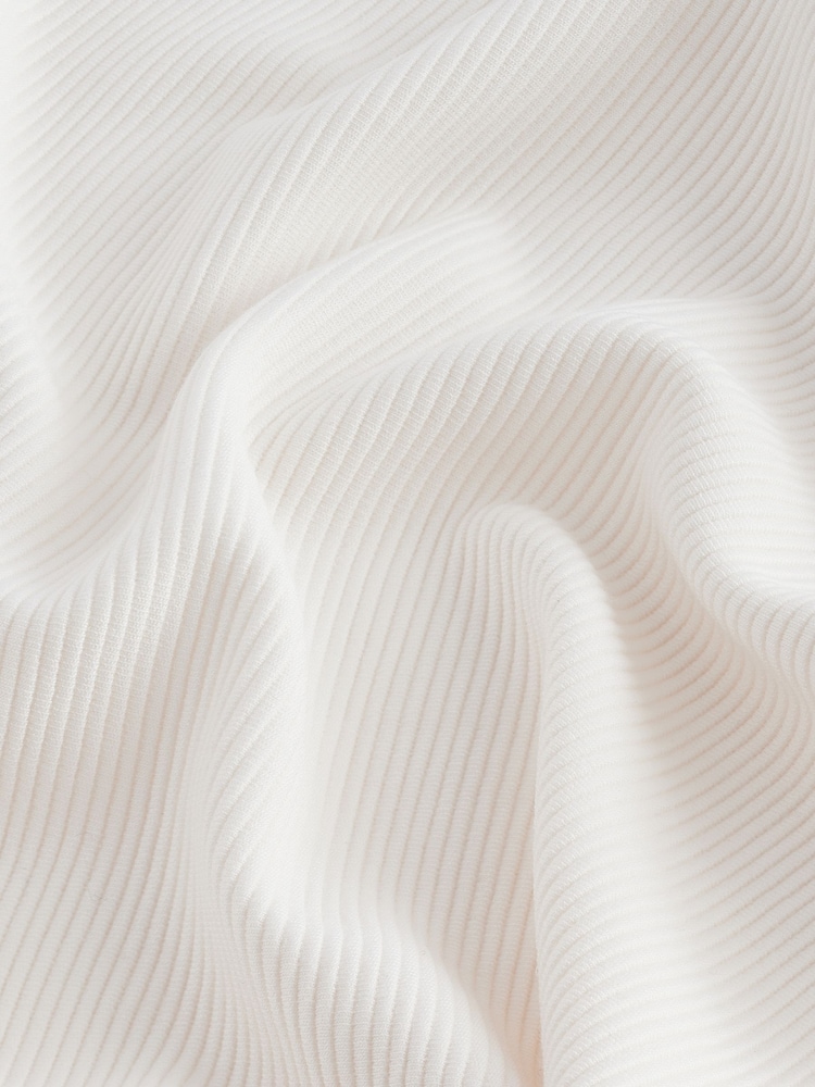 Cream - B by Ted Baker Žebrasti salonar z zgornjim delom - Slika 8 iz 8 Cream - B by Ted Baker Žebrasti salonar z zgornjim delom - Slika 8 iz 8