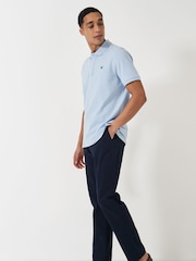 Синий - Прямые брюки чинос Crew Clothing - Image 3 of 5